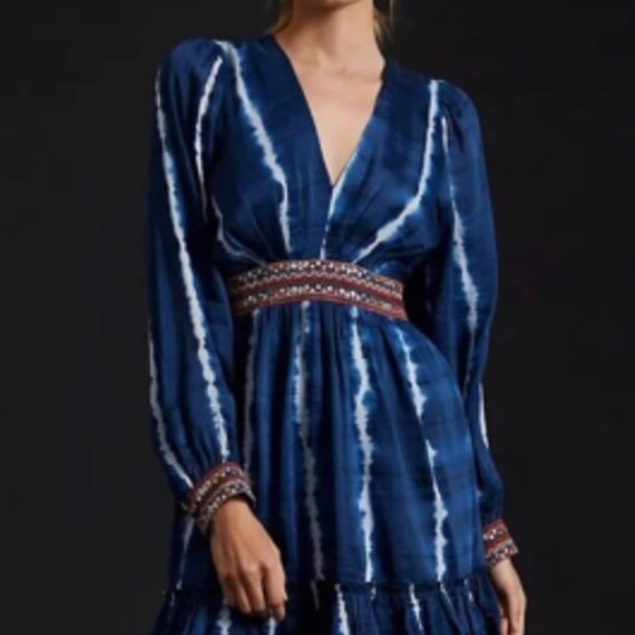 Vern by PallaviSinglee Beaded Tiedye Dress - Picture 2 of 9